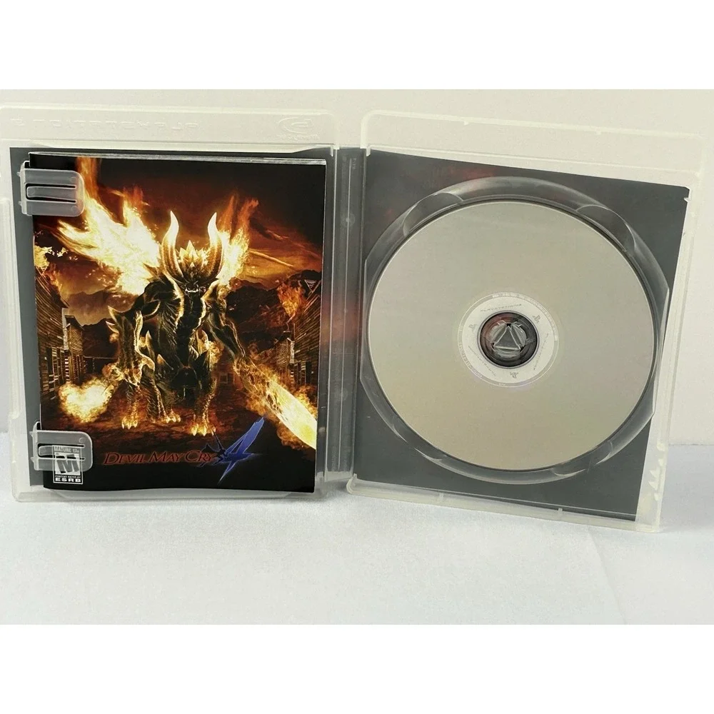 Devil May Cry 4 PS3 PlayStation 3 Game Complete CIB Excellent Untested